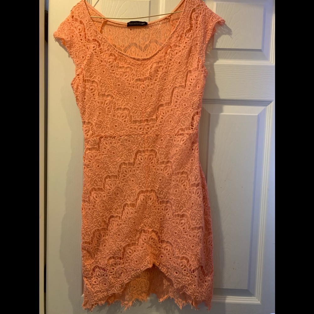 Dress eyelet lace